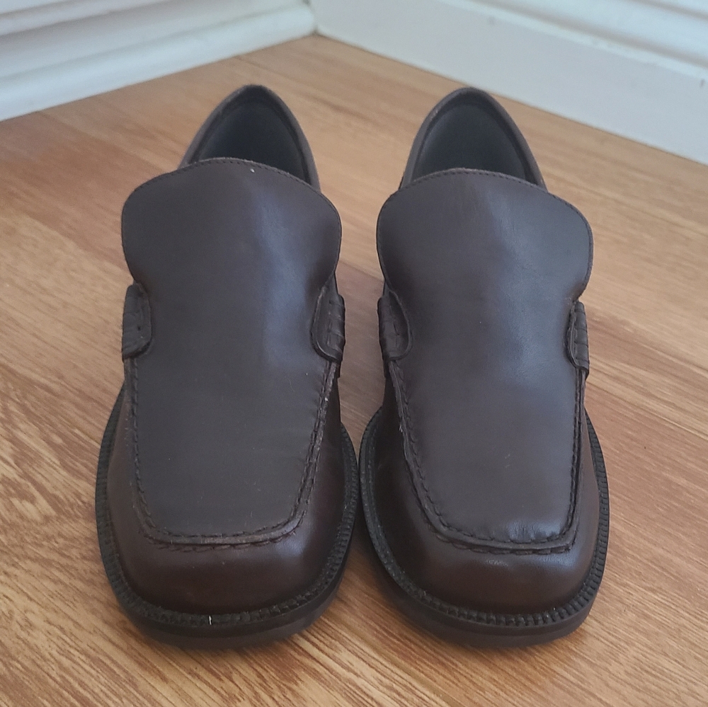 Vintage 90s Brown Loafers